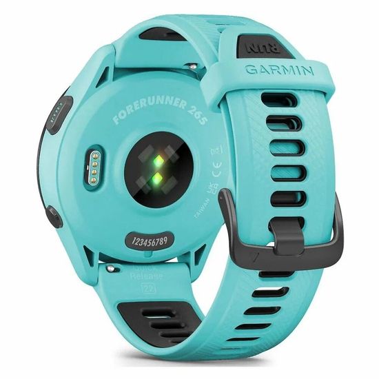 Умные часы Garmin Forerunner 265 Music Aqua (010-02810-12)