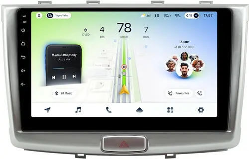 Магнитола для Haval H6 2015-2019 (рынок РФ) - Teyes CC4L-DTS монитор 10.1" IPS, Android 14, Быстрая, Snapdragon 662, CarPlay, 4G SIM-слот