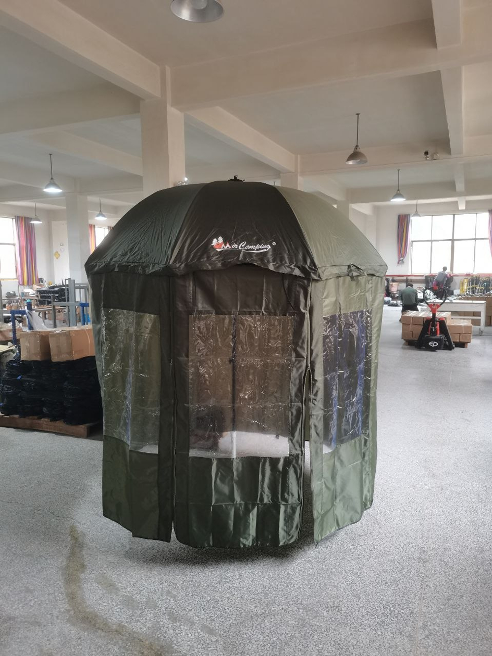 Зонт карповый, рыболовный, пляжный с боковым тентом, пологом Nature camping