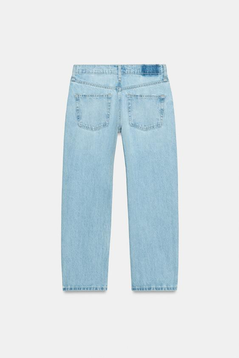 Z1975 УКОРОЧЕННЫЕ ДЖИНСЫ С СРЕДНЕЙ ЛИНИЕЙ ТАЛИИ - ZARA