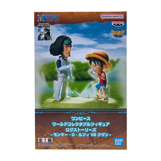 Фигурка аниме Ван Пис One Piece World Collectable Figure Log Stories Луффи и Кудзан 9см — дополнительное фото