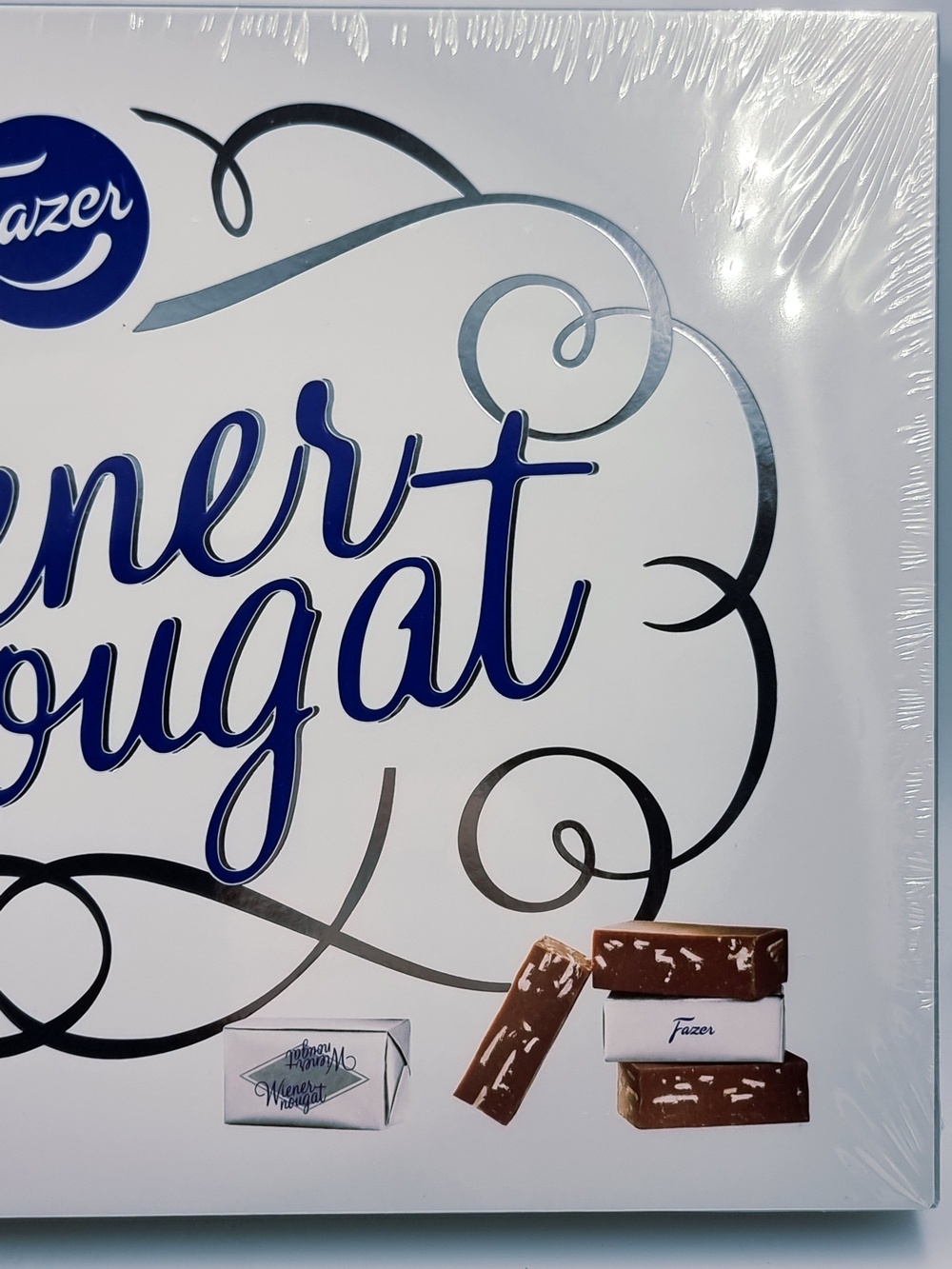 Пралине с миндалем и нугой Fazer Wiener Nougat 210 г (из Финляндии)