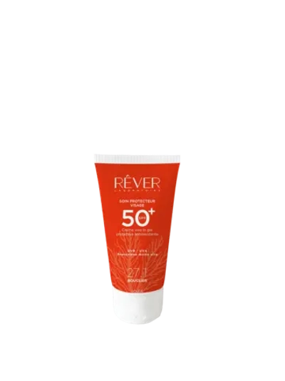27.1 Rever Легкий пептидный солнцезащитный крем SPF 50+ REEF SAFE Soin protecteur visage 50+,50 мл