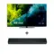 Loewe We. SEE 65 Coal Black + Loewe Klang Bar3 mr Basalt Grey