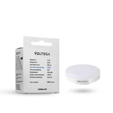 Светодиодная лампа Simple GX53 12W 4000K (7775) VG2-GX53cold12W Voltega