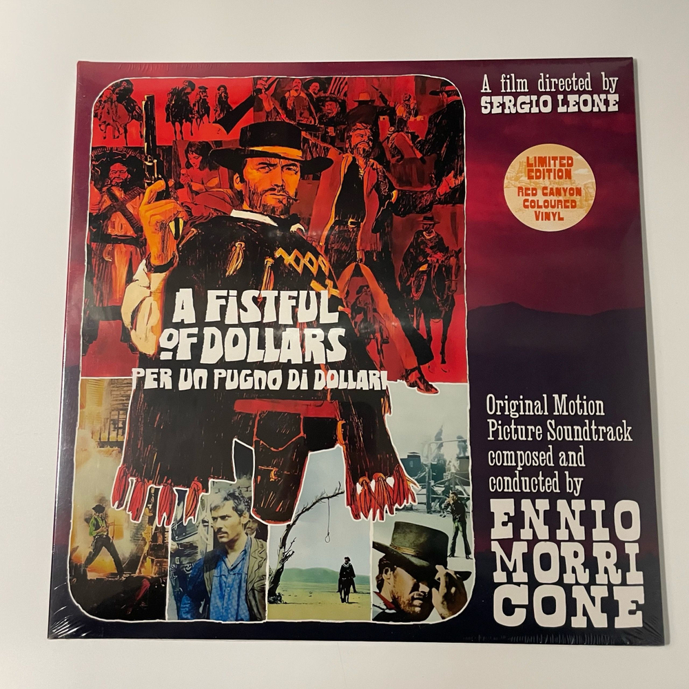 Виниловая пластинка LP Ennio Morricone, За Пригоршню Долларов, A Fistful Of Dollars (Европейский Союз)