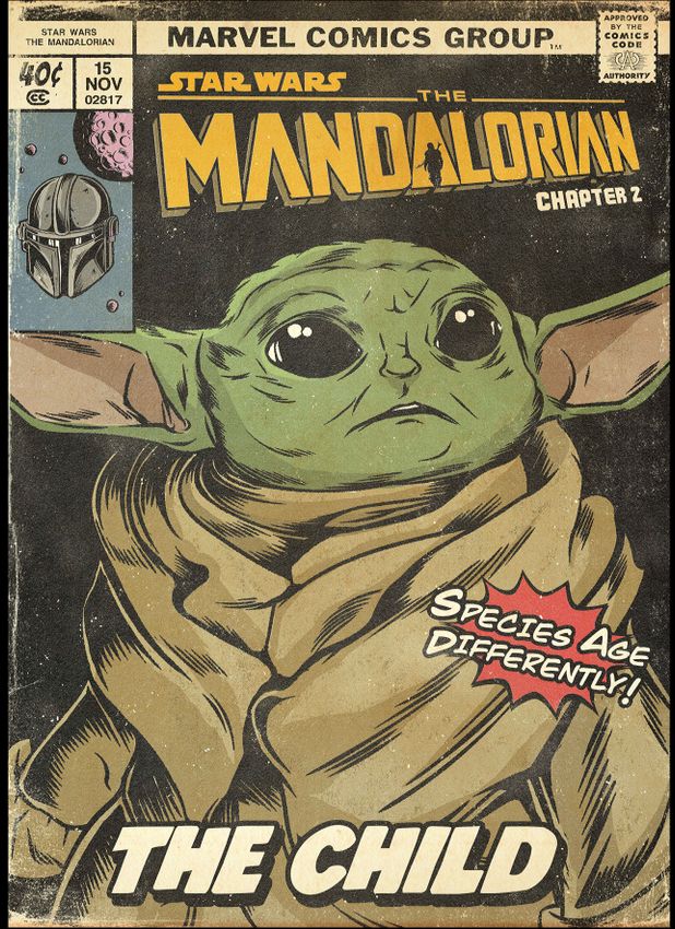 Постер "Star Wars: Mandalorian. Chapter 02 "Child"
