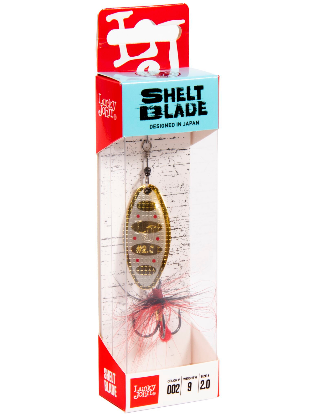 Блесна вращающаяся Lucky John SHELT BLADE 02 09.0г 002