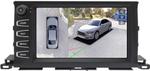 Магнитола для Toyota Highlander 3 U50 2013-2020 (рамка с крутилкой) - Teyes CC3-2K-360 на Android 10, Быстрая, 2K QLED, CarPlay, 4G SIM-слот, 4 камеры в комплекте