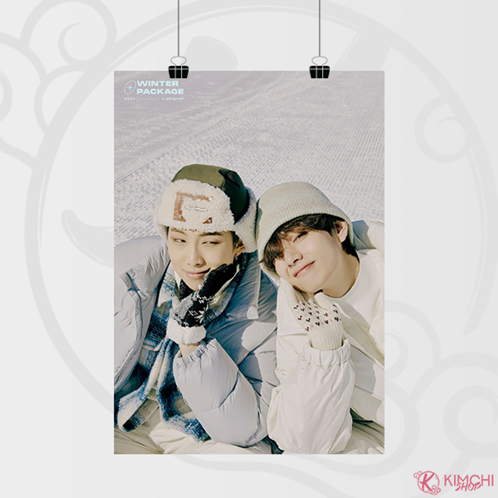 Постер А4 - BTS - WINTER PACKAGE 2021