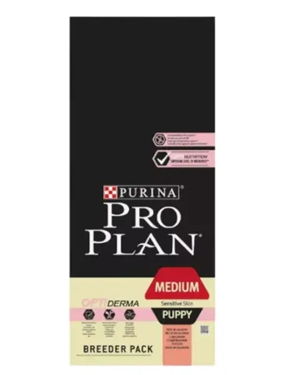 PRO PLAN Puppy Medium Sensitive Skin (Про План Паппи Медиум Сенситив Скин) корм для щенков средних пород лосось 18кг