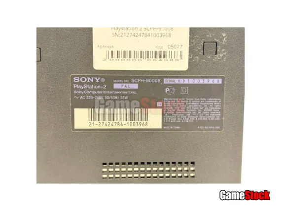 Игровая приставка Sony Playstation 2 SCPH-90008 SN:21274247841003968