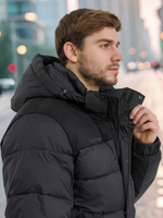 Куртка мужская чёрная артикул C23-2257 Black
