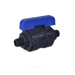 Кран шаровой компрессионный ПЭ Ду 20 1/2"x1/2" НР/НР Ру16 VALFEX 1210220012012