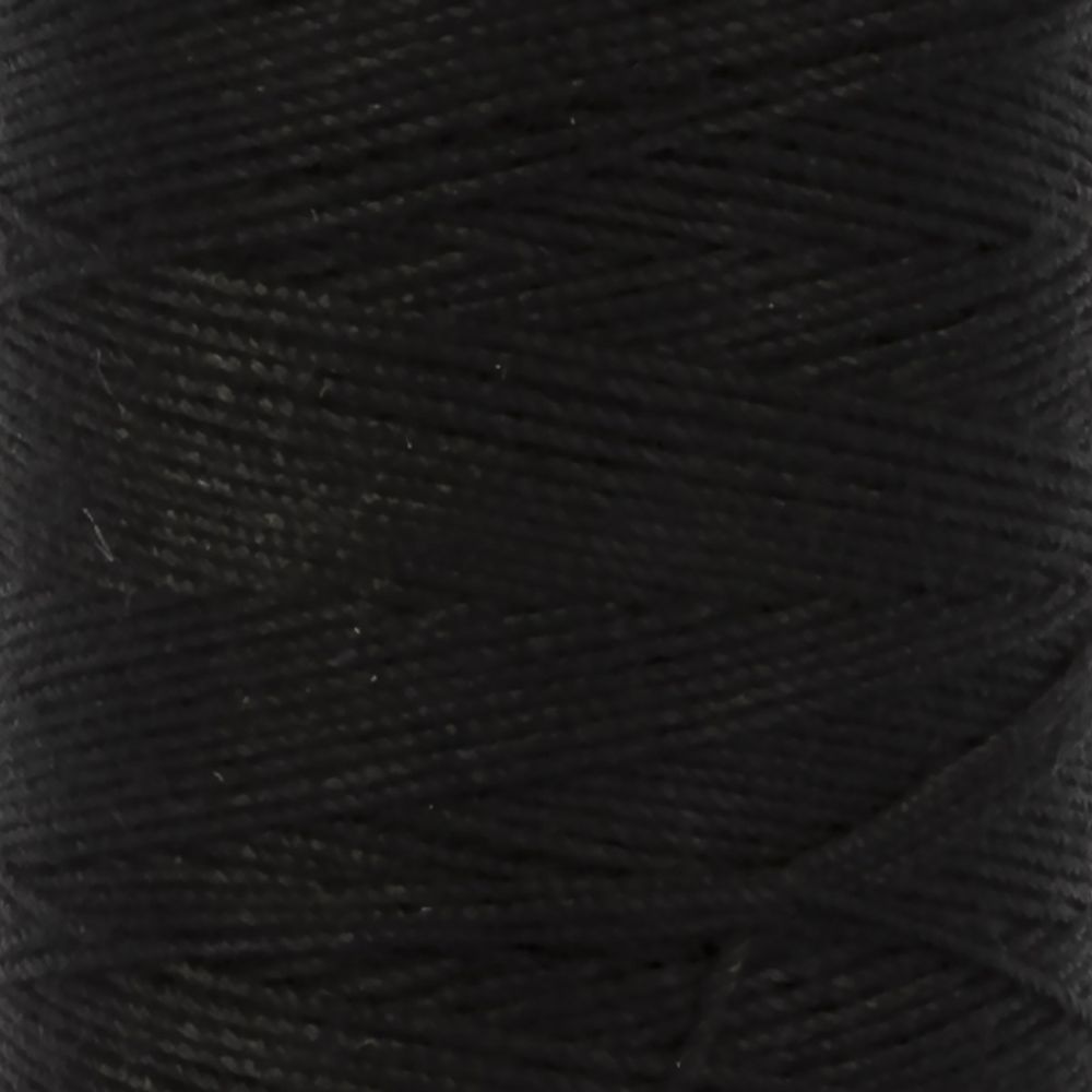 Нитки швейные джинсовые Gamma 20s/3, 183 м / 10 кат, 000 черный