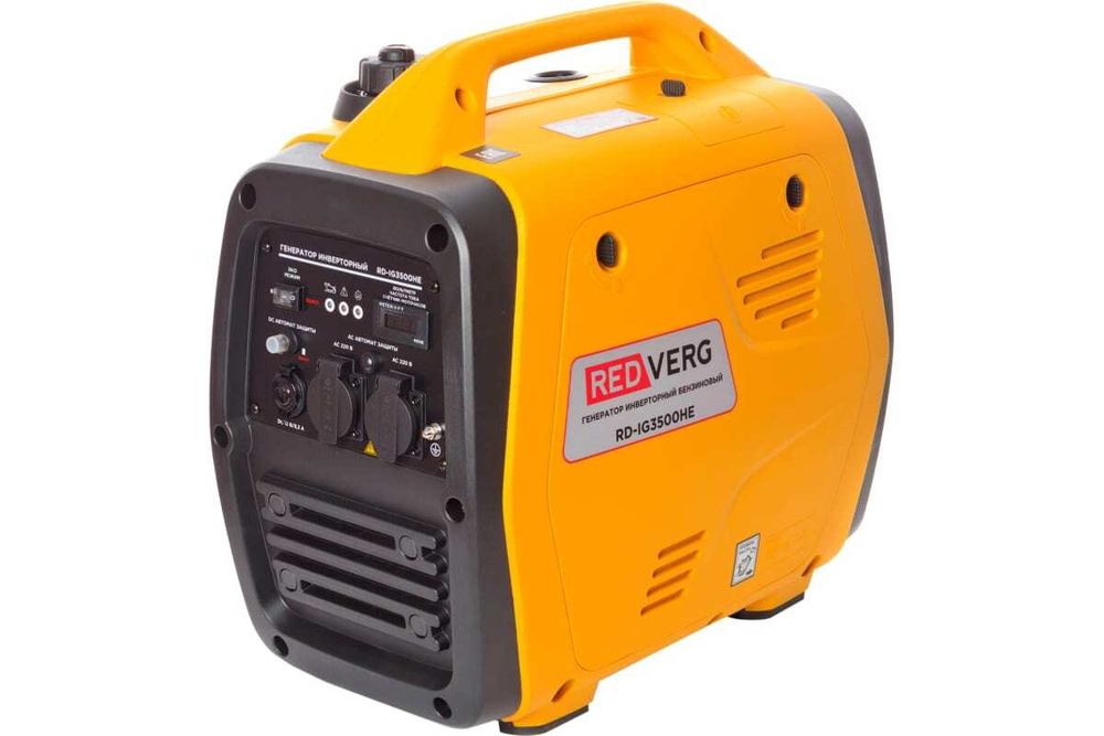 Бензиновый инверторный генератор REDVERG RD-IG3500HE 6683003