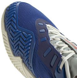 Мужские кроссовки теннисные Adidas Barricade - royal blue/off white/bright red