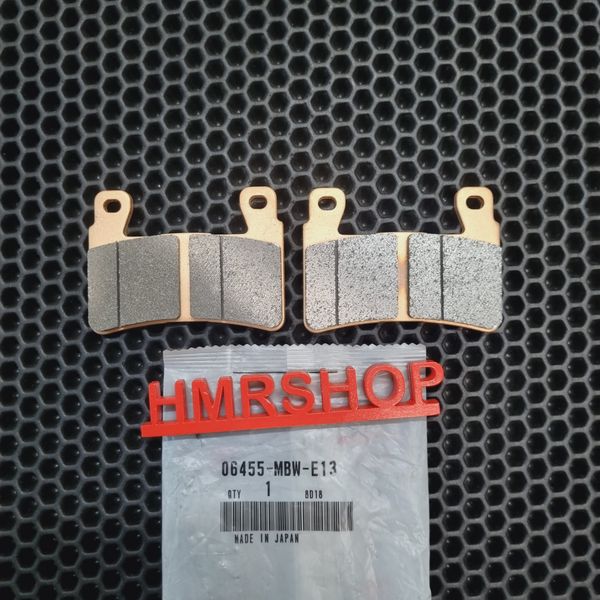 Honda Колодки тормозные передние (2P245) 06455-MBW-E13