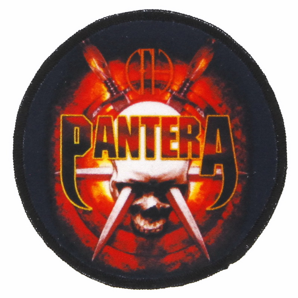 Нашивка круглая Pantera (007)