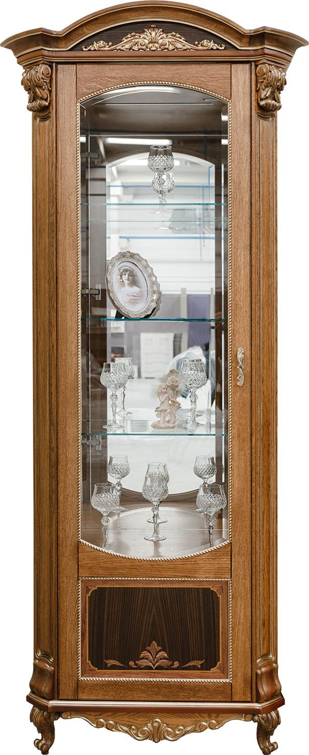 Шкаф-витрина «Альба» П4.485.0.08-01 (П485.08-01)