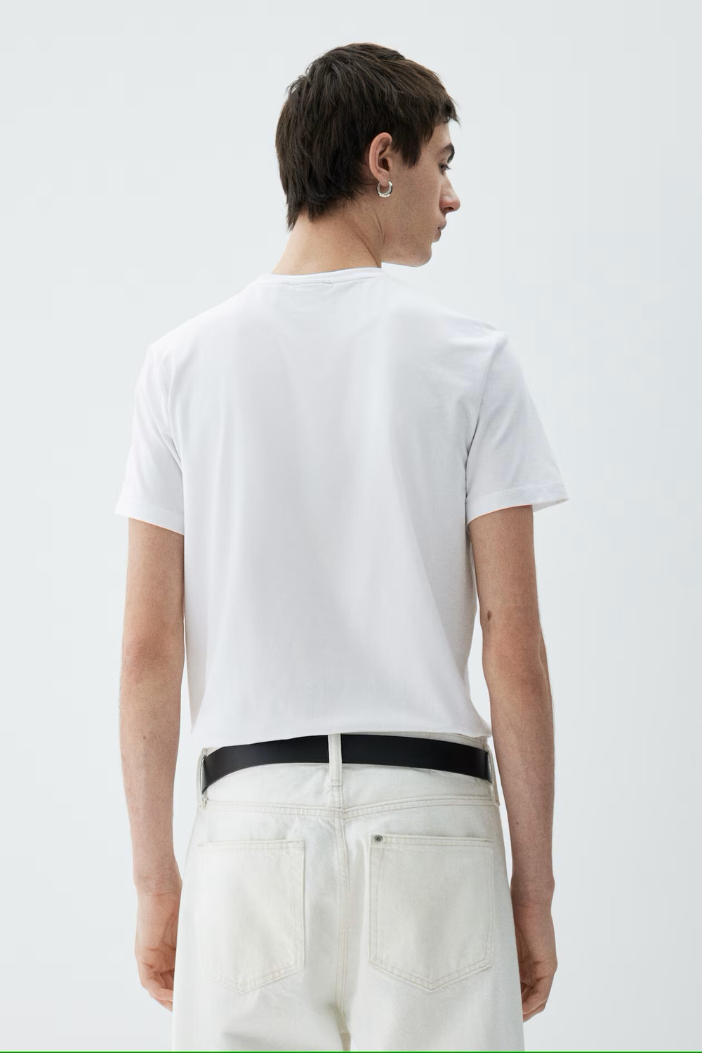 H&M Футболка COOLMAX® Slim Fit, белый