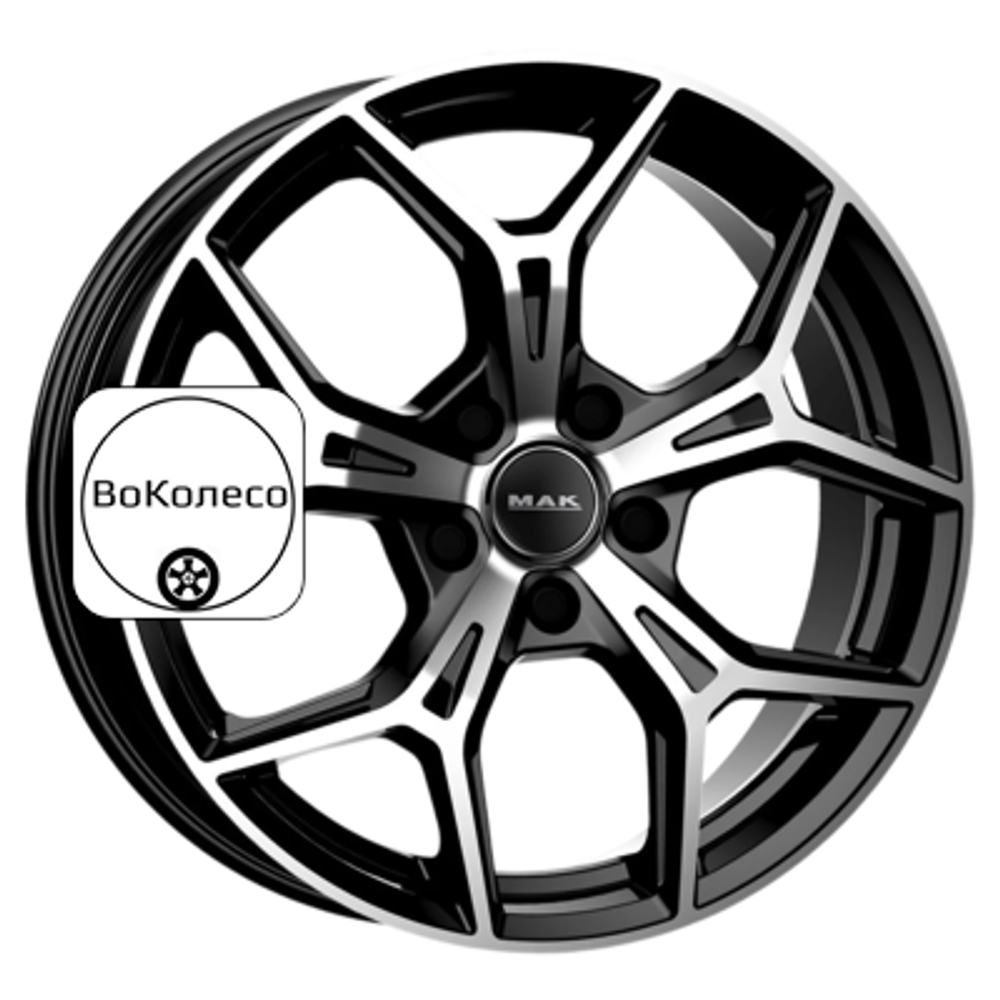 7x17/5x108 ET50 D63,4 Epica Black mirror MAK