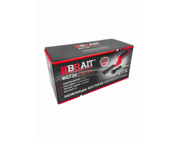 Аккумуляторный триммер-кусторез BRAIT BGT36