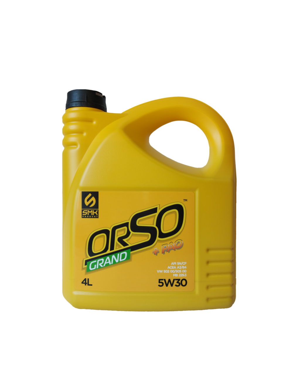 Моторное масло SMK PRODUKT ORSO GRAND 5W-30 Синтетическое 4 л