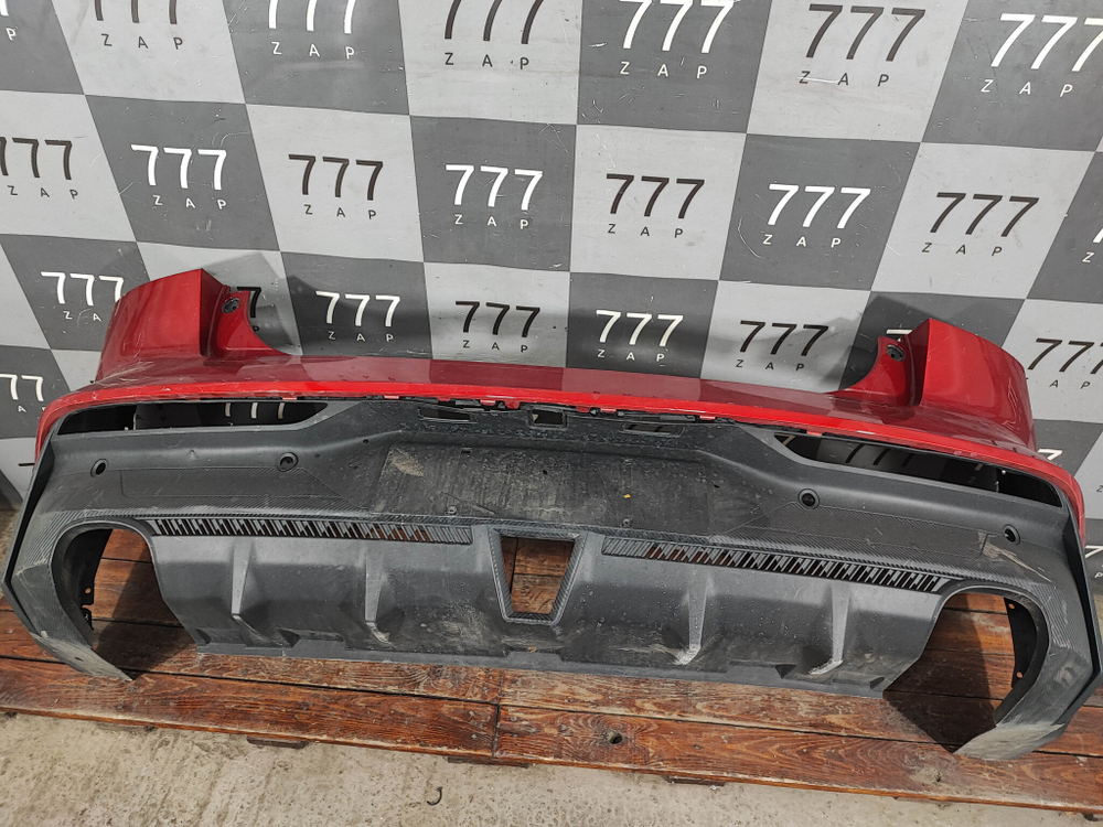 Бампер задний в сборе Changan UNI-V 22-нв Б/У Оригинал C281F2713031001