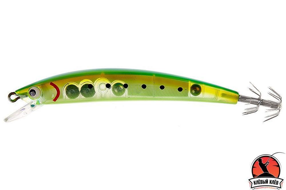 Кальмарный воблер HIGASHI Pelagic 19g #10 Green Iwashi