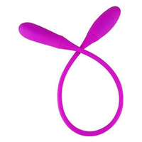 Двусторонний гибкий вибратор 60см Pretty Love Snaky Vibe BI-014327-3