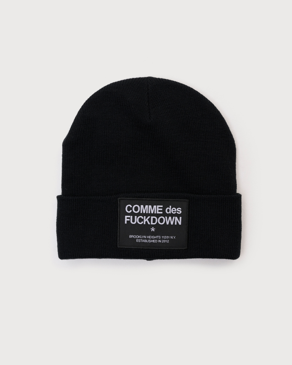 COMME DES FUCKDOWN ШАПКА ЧЕРНАЯ