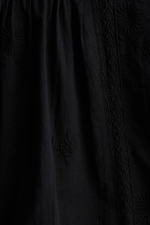 Хлопковое платье-туника — Чёрный — H&M 1282310