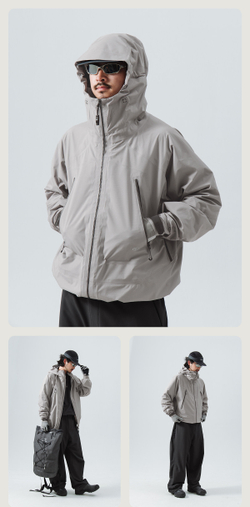 Куртка Nothomme BlueMonte 3-in-1 Waterproof серый