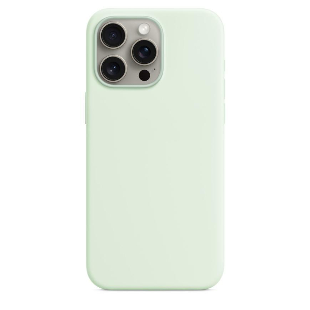 Силиконовый чехол MagSafe Silicone Case для iPhone 15 Pro