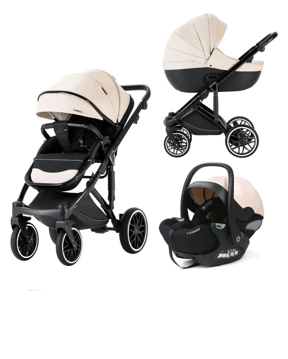 коляска модульная luxmom f2 3 в 1