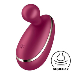 Малиновый мини-вибратор Satisfyer Spot On 1