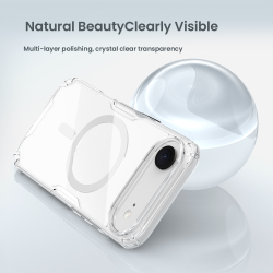 Прозрачный чехол от Nillkin с поддержкой MagSafe для iPhone Air, серия Nature TPU Pro Magnetic Case