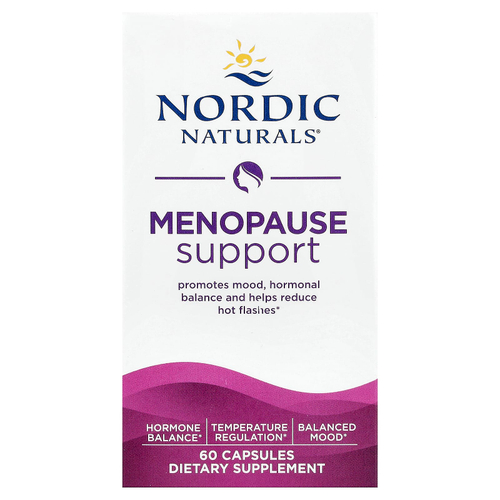 Nordic Naturals, добавка для поддержки в период менопаузы, 60 капсул
