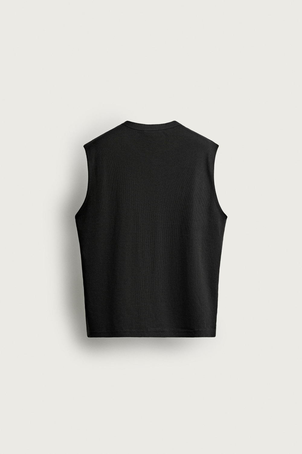 ТОП С КОМБИНИРОВАННОЙ ОТДЕЛКОЙ ГОРЛОВИНЫ — ZARA