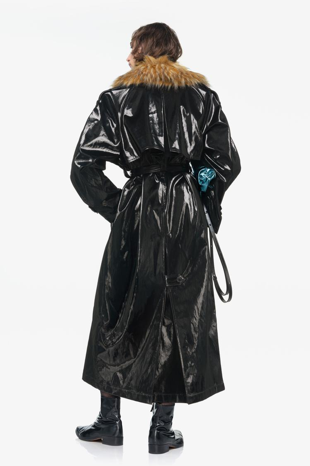 ZARA X JOHN GALLIANO БОТИЛЬОНЫ, ЧЕРНЫЙ