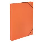 Короб архивный пластиковый 30 мм, 1 шт, Prisma neon A4 эффект 3D, оранжевый, Expert Complete ЕС240400012