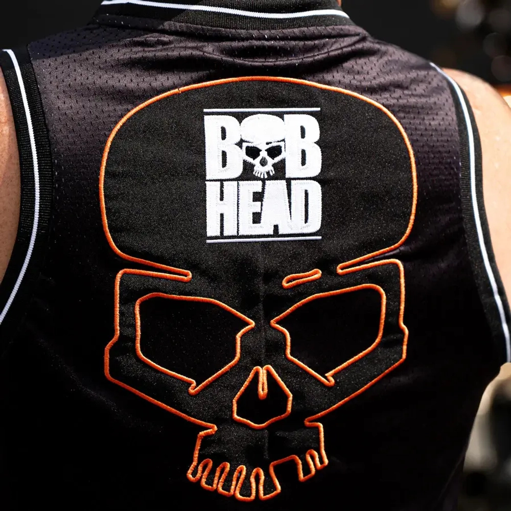 Майка Sleeveless Rascal Jersey black/orange BOBHEAD