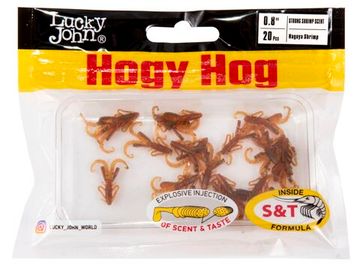 Твистеры съедобные LJ Pro Series HOGY HOG 0,8in (2,03 см), цв. 085, 20 шт.