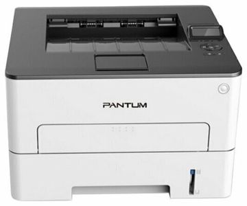 Принтер лазерный Pantum P3300DW, ч/б, A4, белый/черный