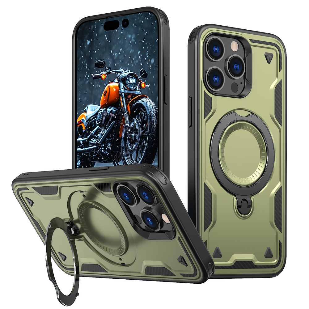 Чехол Magneto Case с кольцом для iPhone 13 Pro