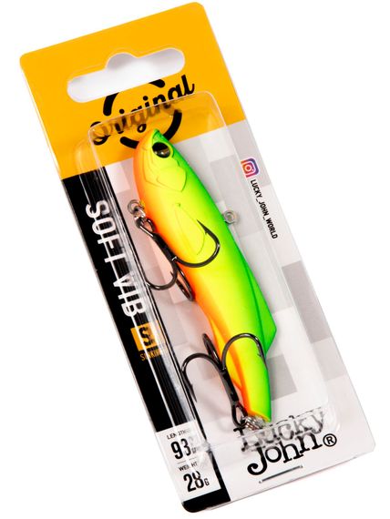 Воблер тонущий вертикальный LJ Pro Series SOFT VIB 93/010