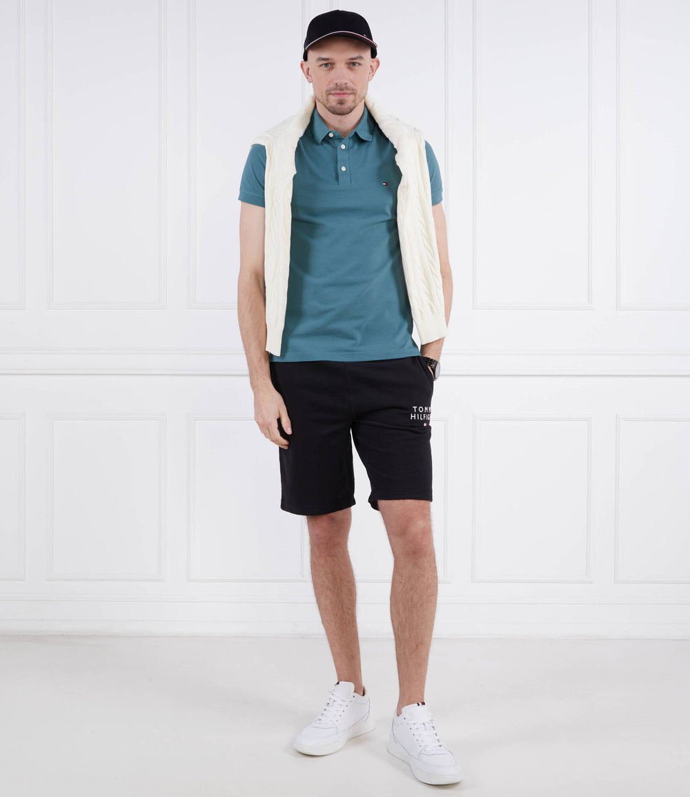 Поло Tommy Hilfiger - морской(MW0MW17771)