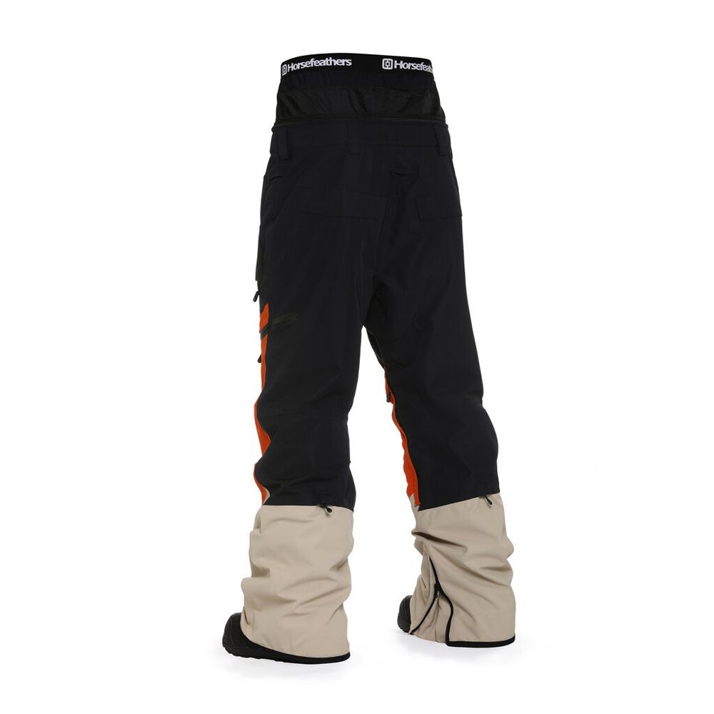 Штаны мужские сноубордические Horsefeathers NELSON PANTS (black/mojave)