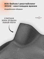 Передние автомобильные коврики ЭВА с бортами для KIA Seltos I рестайлинг (22-н.в.) Корейская сборка